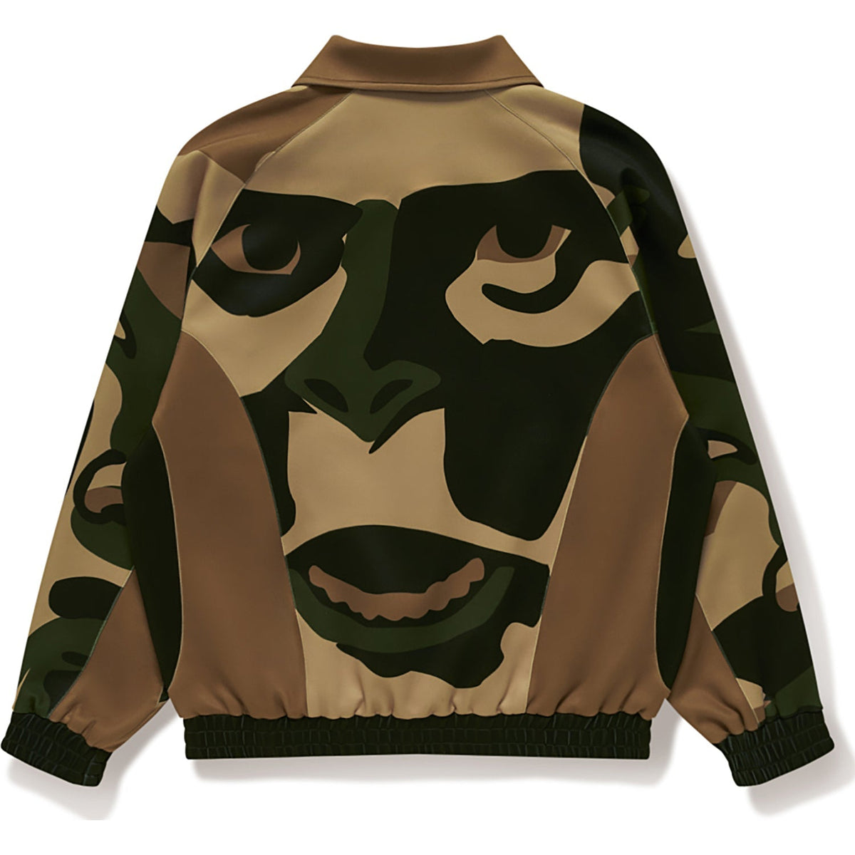BAPE X KIDSUPER PATCHWORK TRACK JACKET MENS