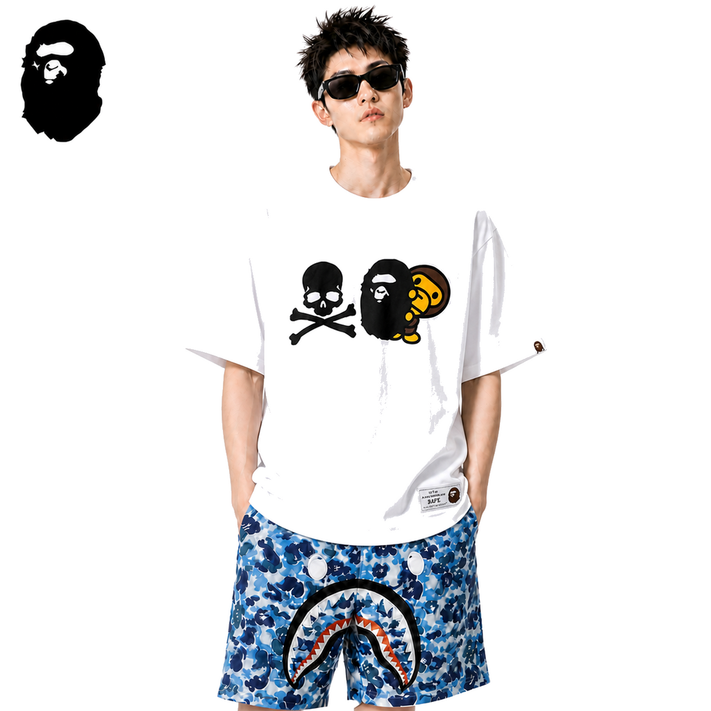 BAPE x Milo Mastermind Men's Graphic T-Shirt - White