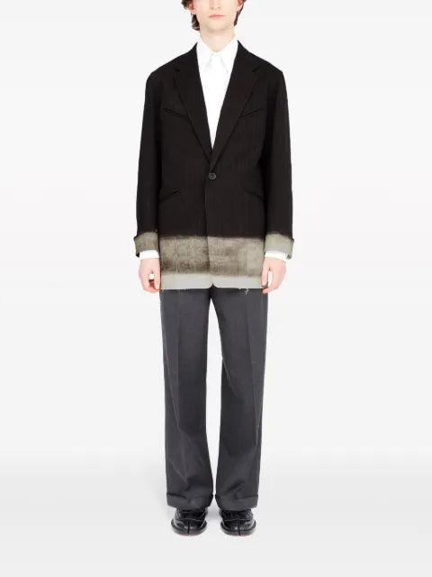 Maison Margiela Pendleton pinstripe blazer