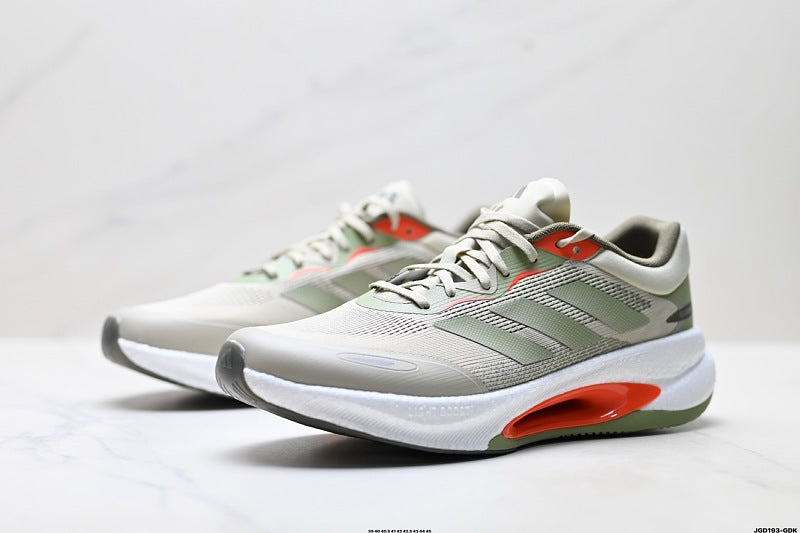 Adidas K81801750 Men's Running Shoes | Clean Everyday Trainer - White/Grey