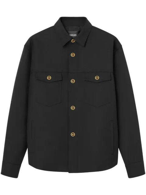 Versace Cavalry wool overshirt