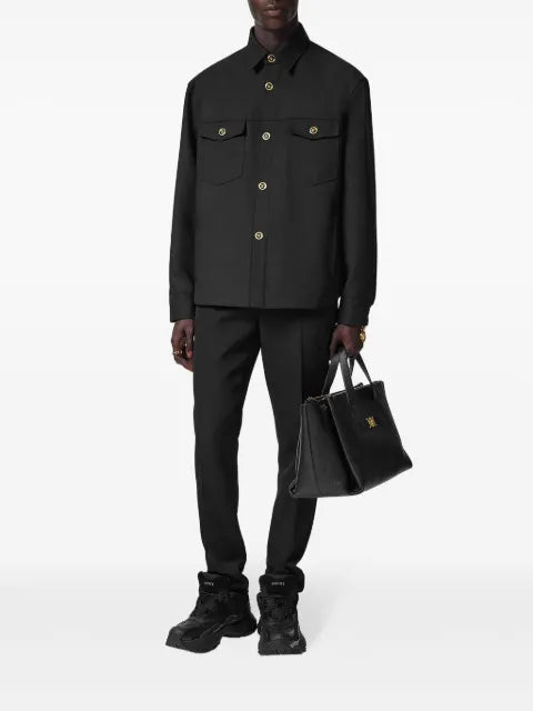 Versace Cavalry wool overshirt