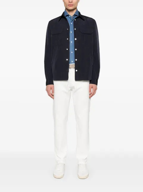 Brunello Cucinelli logo-buttons jacket