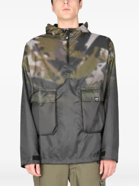 ArkAir camouflage-print half-zip jacket