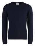 THE (Alphabet) cable-knit sweater
