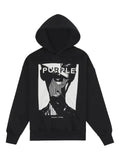 Purple Brand graphic-print hoodie