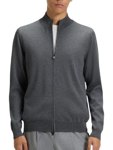 BOSS zipped cardigan