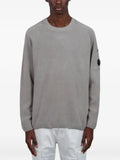 C.P. Company cotton chenille crewneck Lens sweater