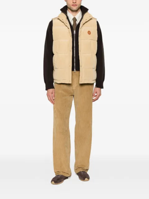 Drôle De Monsieur quilted padded gilet