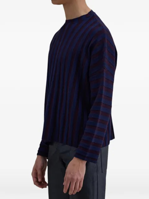Eckhaus Latta Keyboard ribbed-knit sweater
