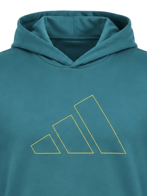 adidas D4T logo-print hoodie