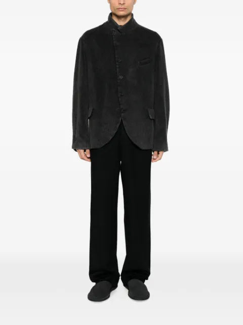 Avant Toi high-neck button-up blazer