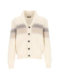 Corneliani shawl-collar cardigan