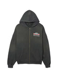 Willy Chavarria Plaza graphic-print zip-up hoodie