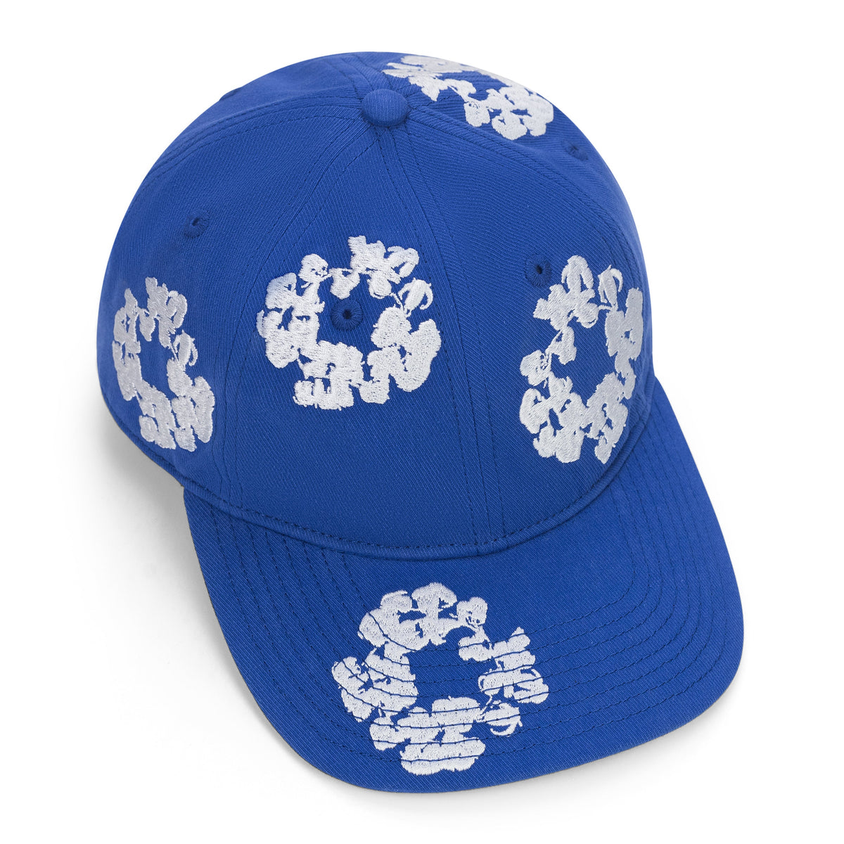 Blue The Cotton Wreath Fitted Cap