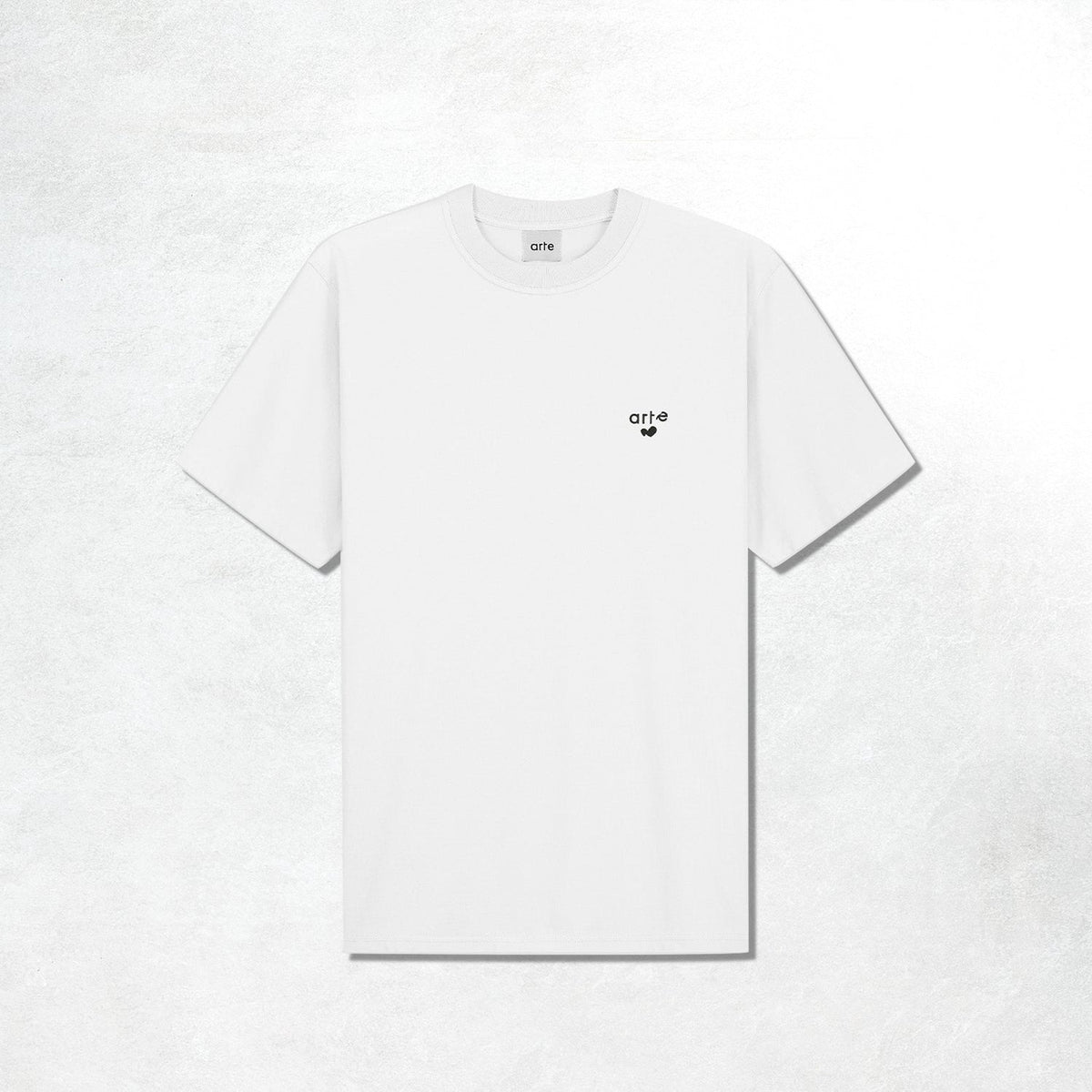Arte Heart Logo T-shirt: White