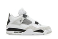 Air Jordan 4 Retro 'Military Black' – Tactical All-Black Sneaker with Olive Accents & Premium Nubuck