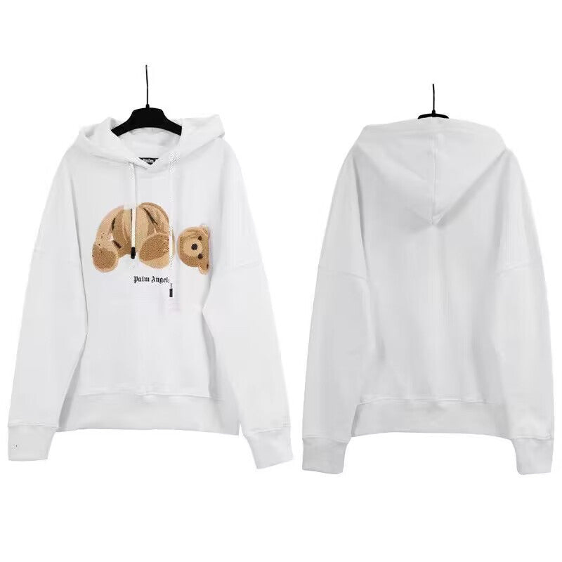 Palm Angels Kill the Bear Crocodile Heart Oversized Hoodie Streetwear