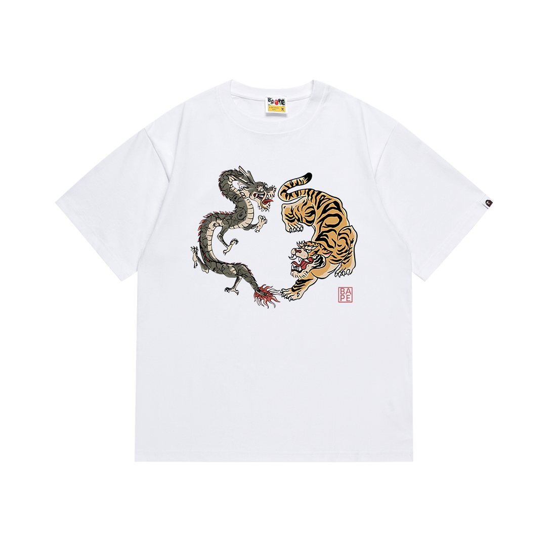BAPE Dragon and Tiger Graphic T-Shirt