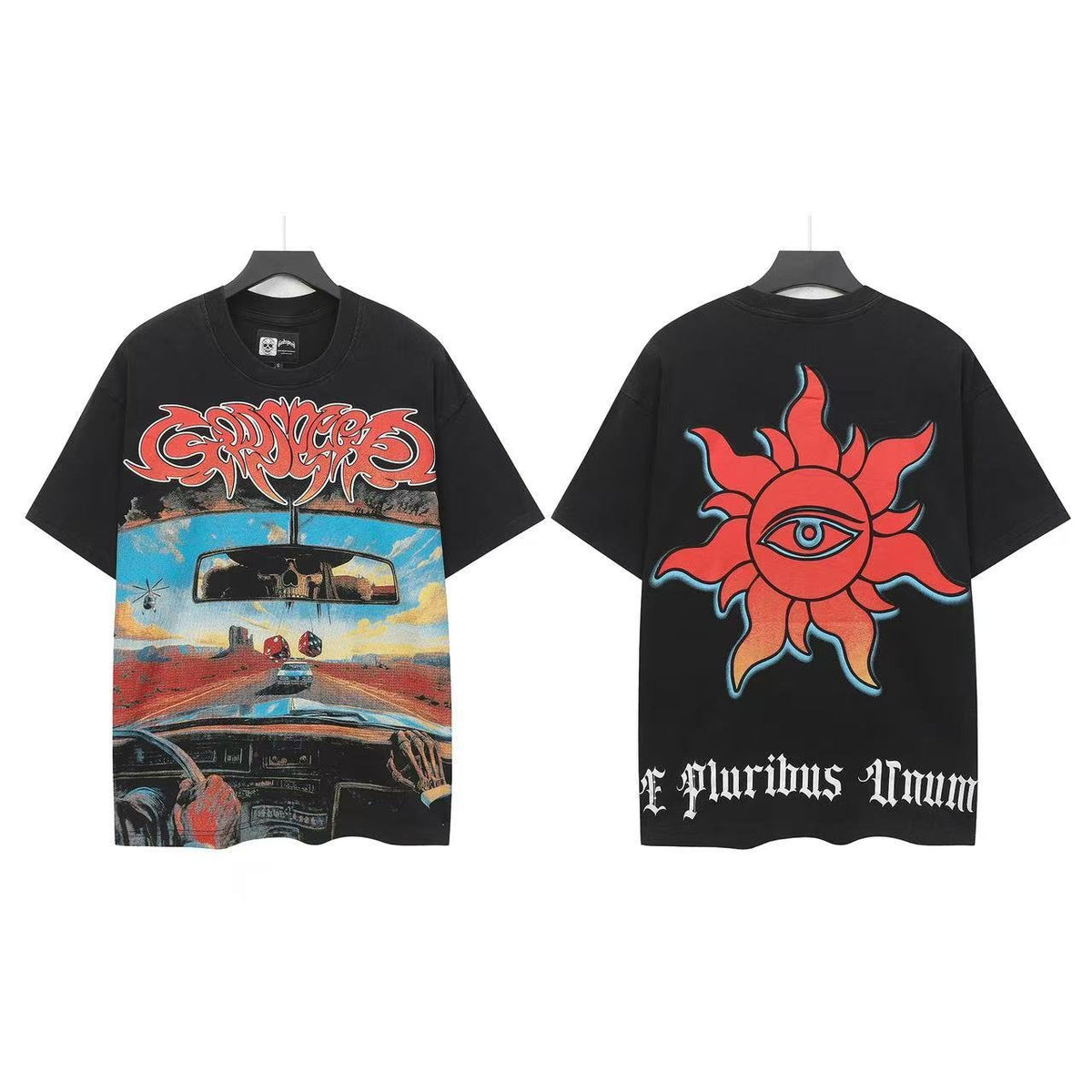 Godspeed Road Sun-Eye Graphic T-Shirt