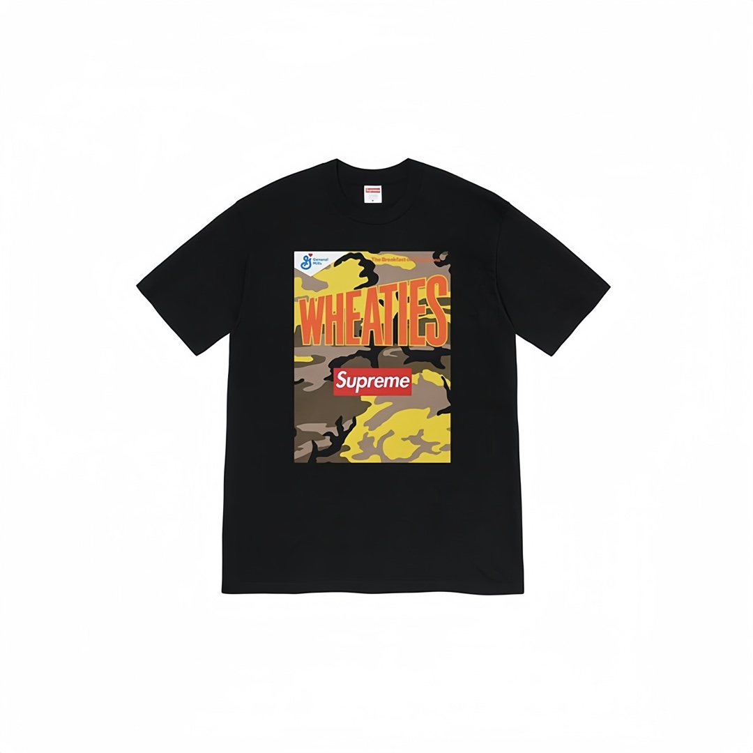 Supreme Wheaties Cereal Box Graphic T-Shirt