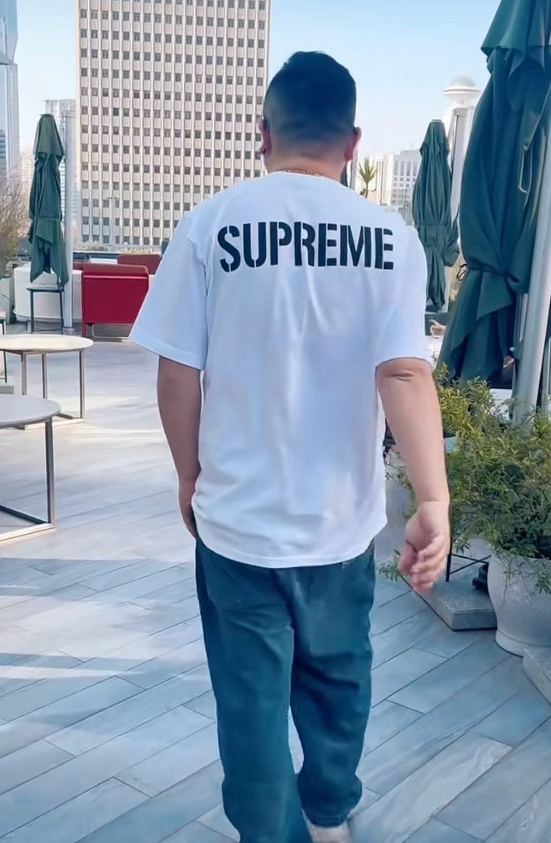 Supreme World Famous Short-Sleeve Graphic T-Shirt