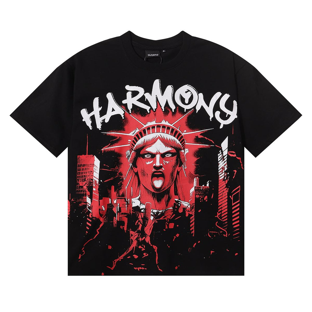 HARMONY Statue of Liberty World Tour Graphic T-Shirt