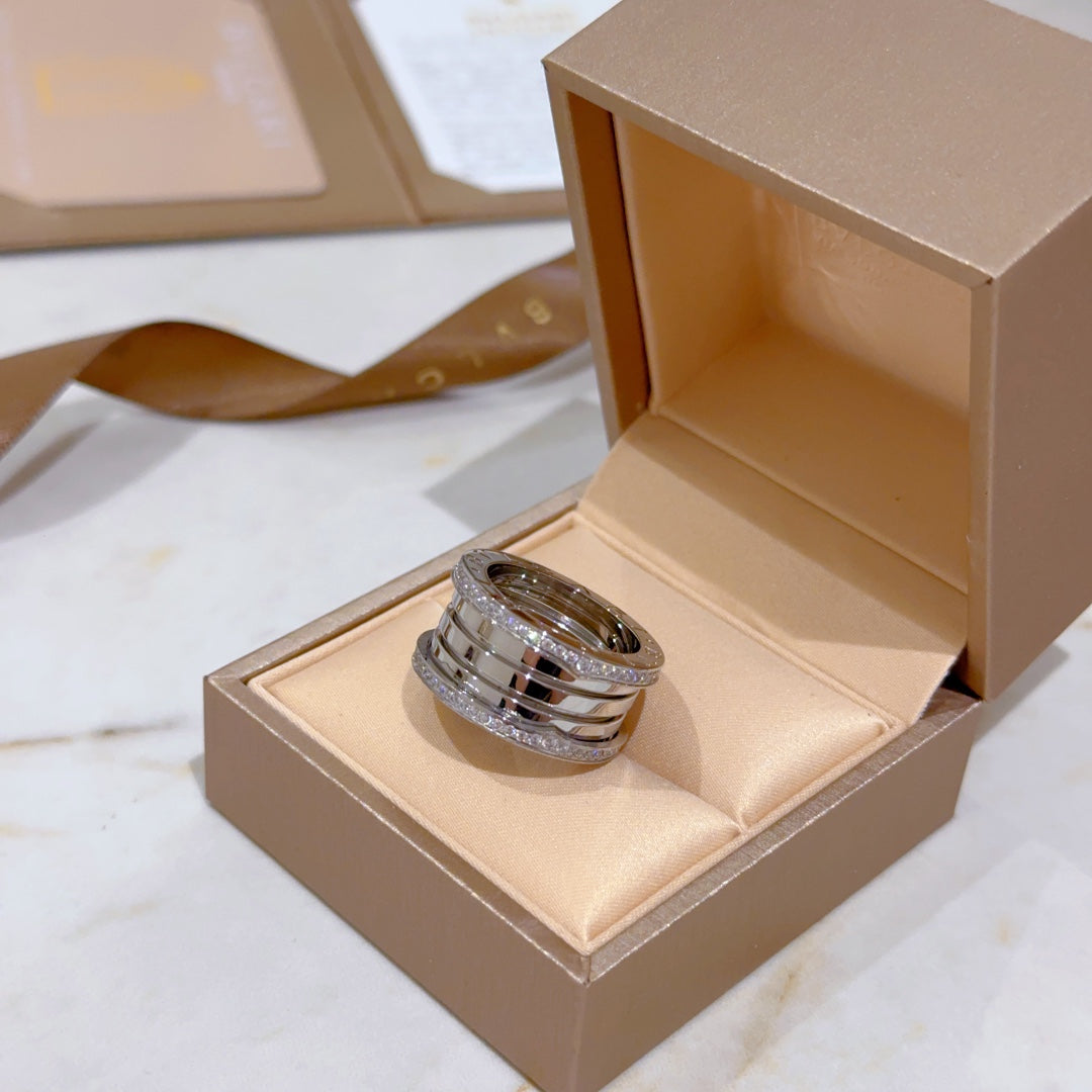 BVLGARI B.zero1 Enamel Ring