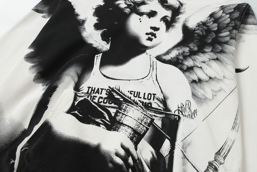 THAT'S A AWFUL LOT OF COUGH SYRUP Angel Graphic Hoodie