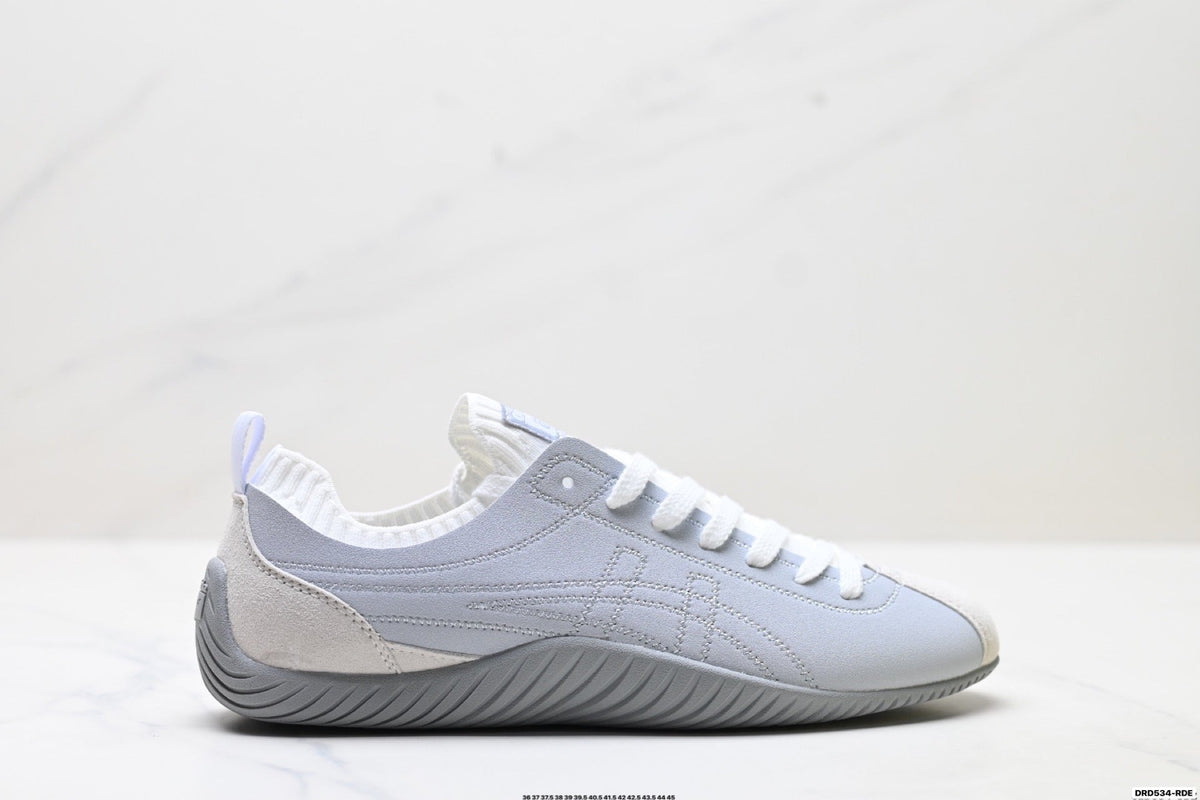 Onitsuka Tiger Low Profile Runner White Silver Unisex Shoes Style 31